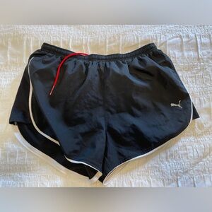 Women’s Puma running shorts.  Size S.